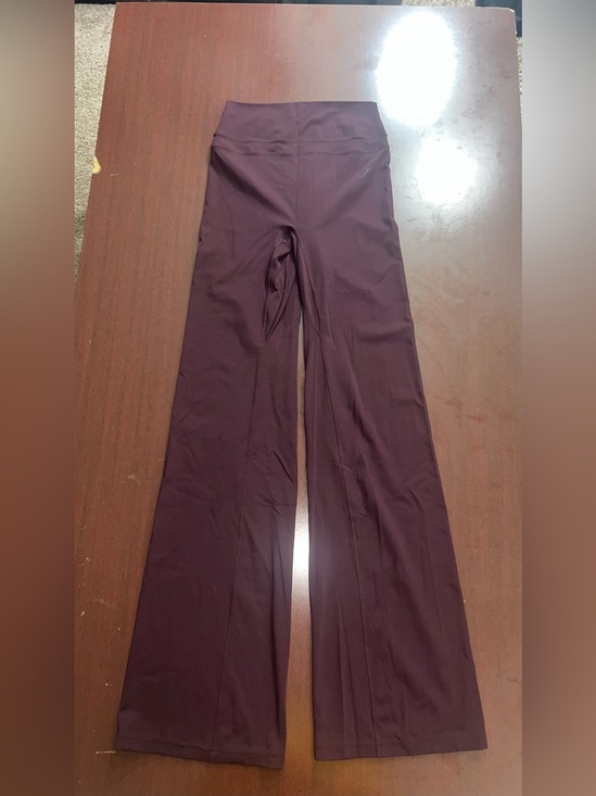 Gymshark Pants - Gymshark Wide-Leg High-Waist Pants in Plum